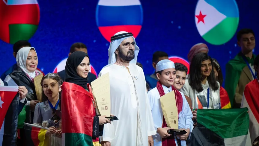 محمد بن راشد يكرّم الفائزين في “تحدي القراءة العربي”، بمشاركة 24 مليون طالب من 46 دولة