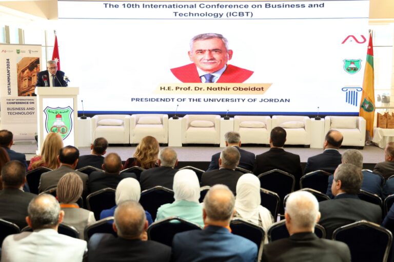 “الأردنية” تفتتح أعمال المؤتمر الدولي المشترك للأعمال والتكنولوجيا (ICBT)