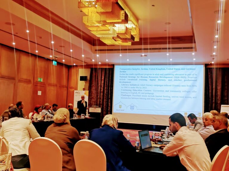 عميد كلية العلوم التربوية في الجامعة الأردنية يشارك في ورشة دولية حول تعليم الكبار والتعليم المستمر وتنمية الأفراد والمجتمعات